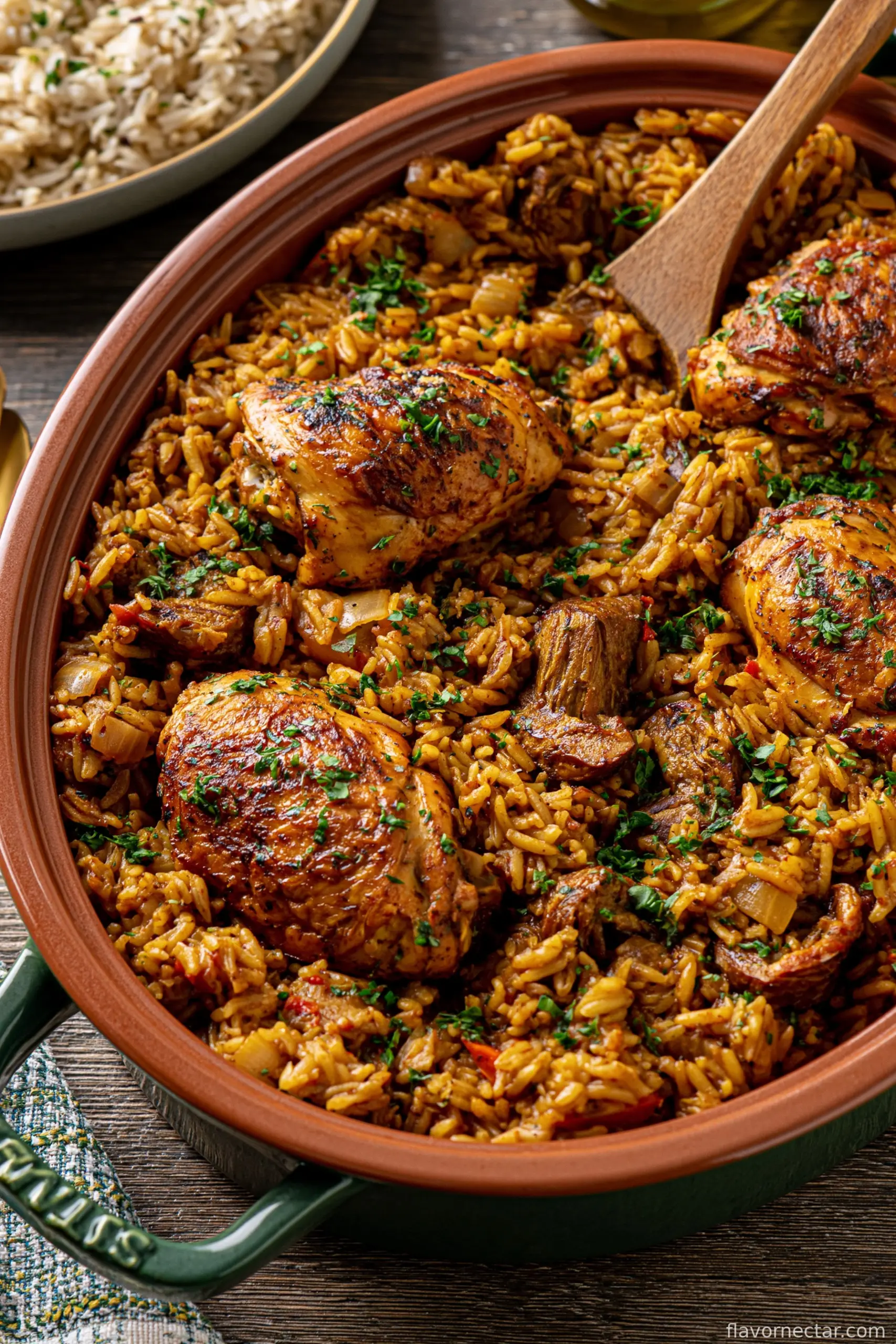 One Pot Shawarma Chicken and Rice