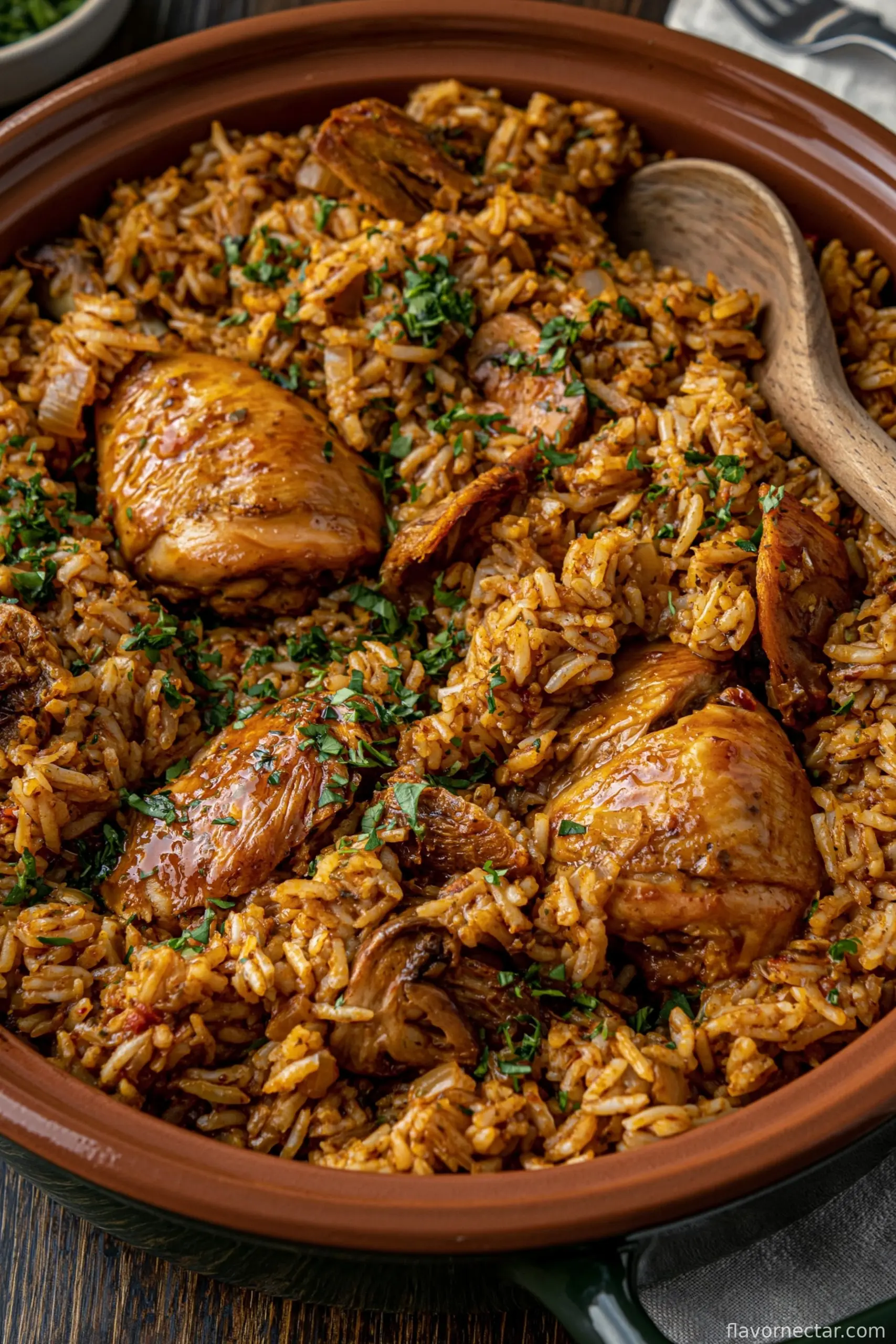 One Pot Shawarma Chicken and Rice