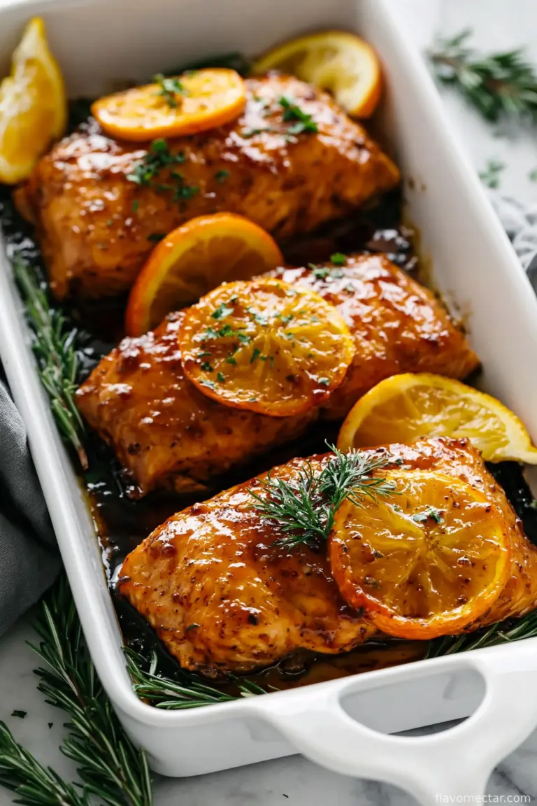 Orange Glazed Salmon
