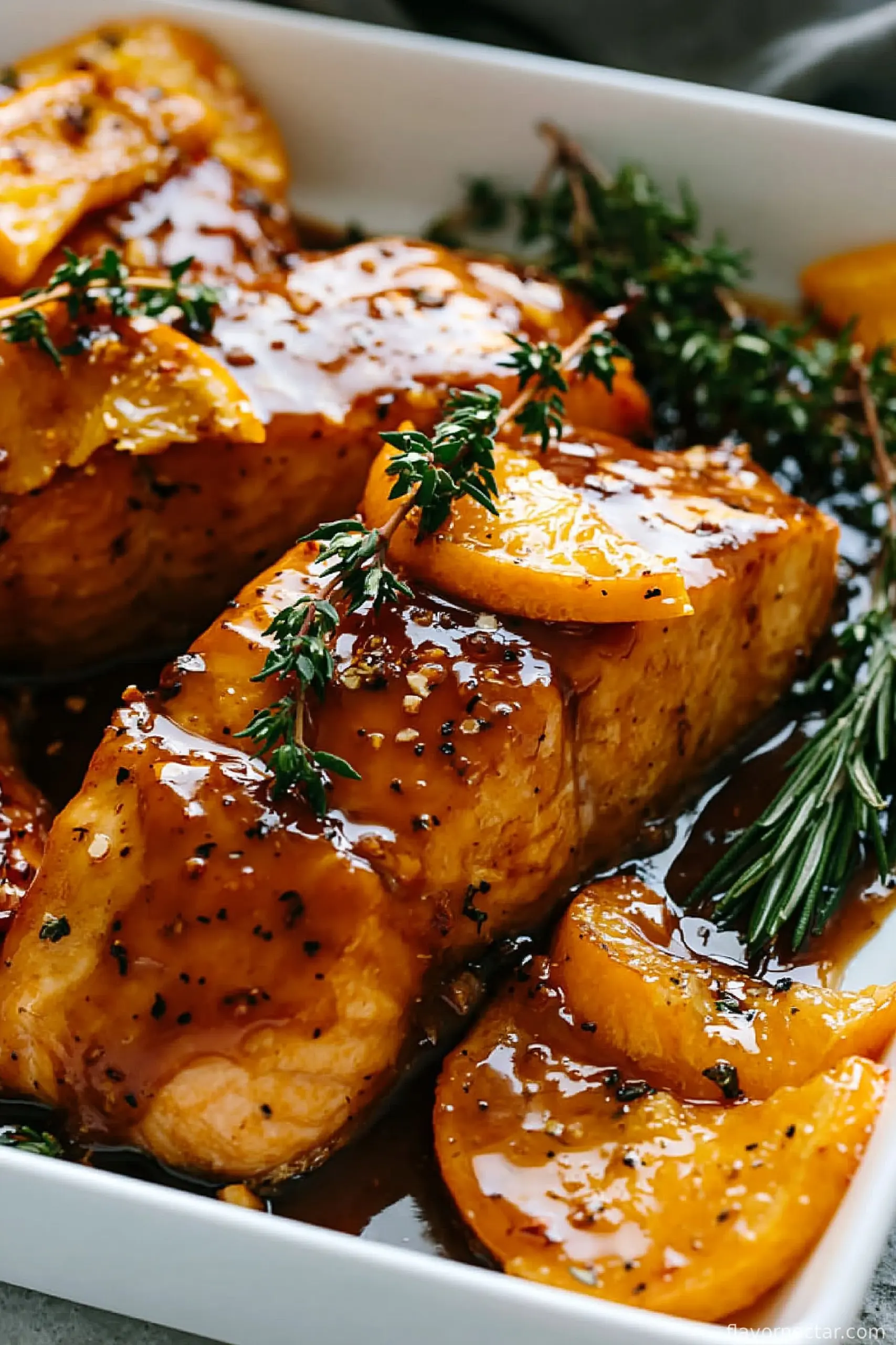 Orange Glazed Salmon
