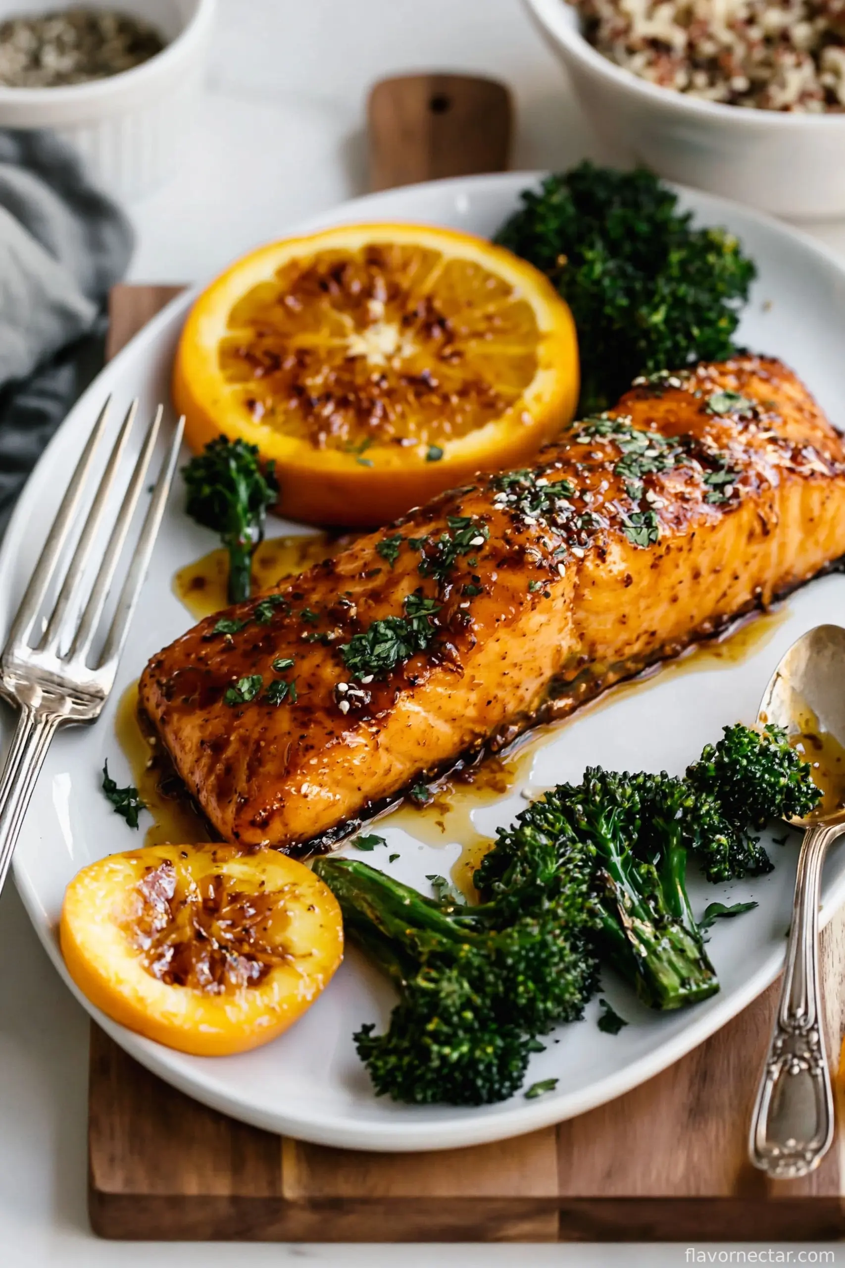 Orange Glazed Salmon