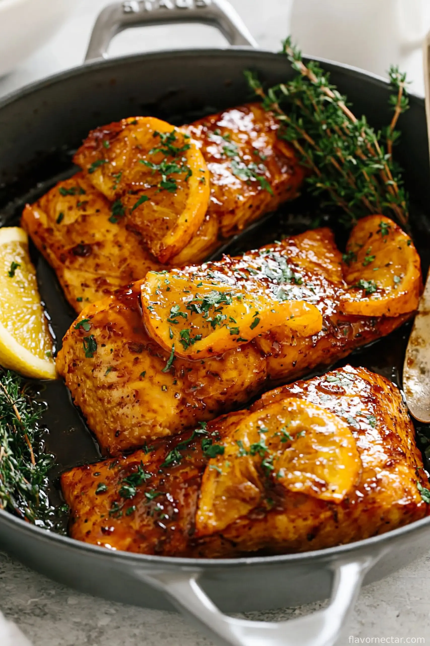 Orange Glazed Salmon