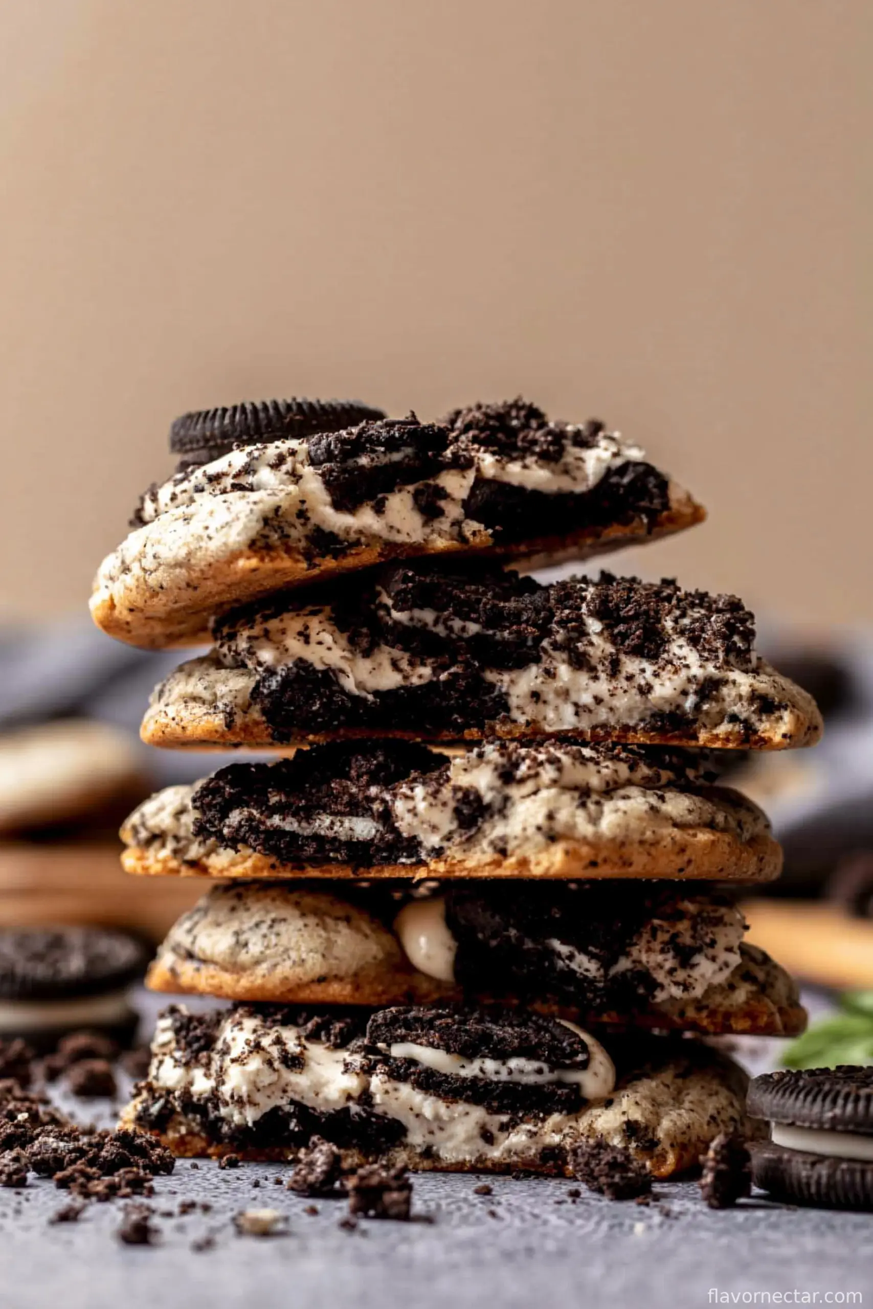 Oreo Cheesecake Cookies