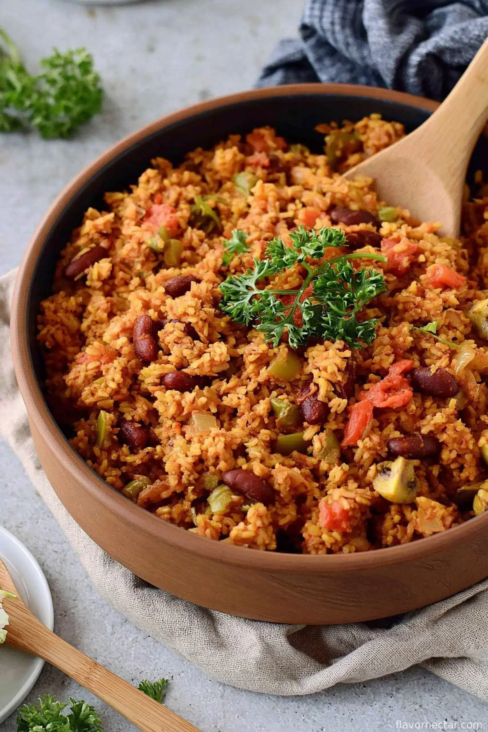 Spanish Rice And Beans | Easy Recipe