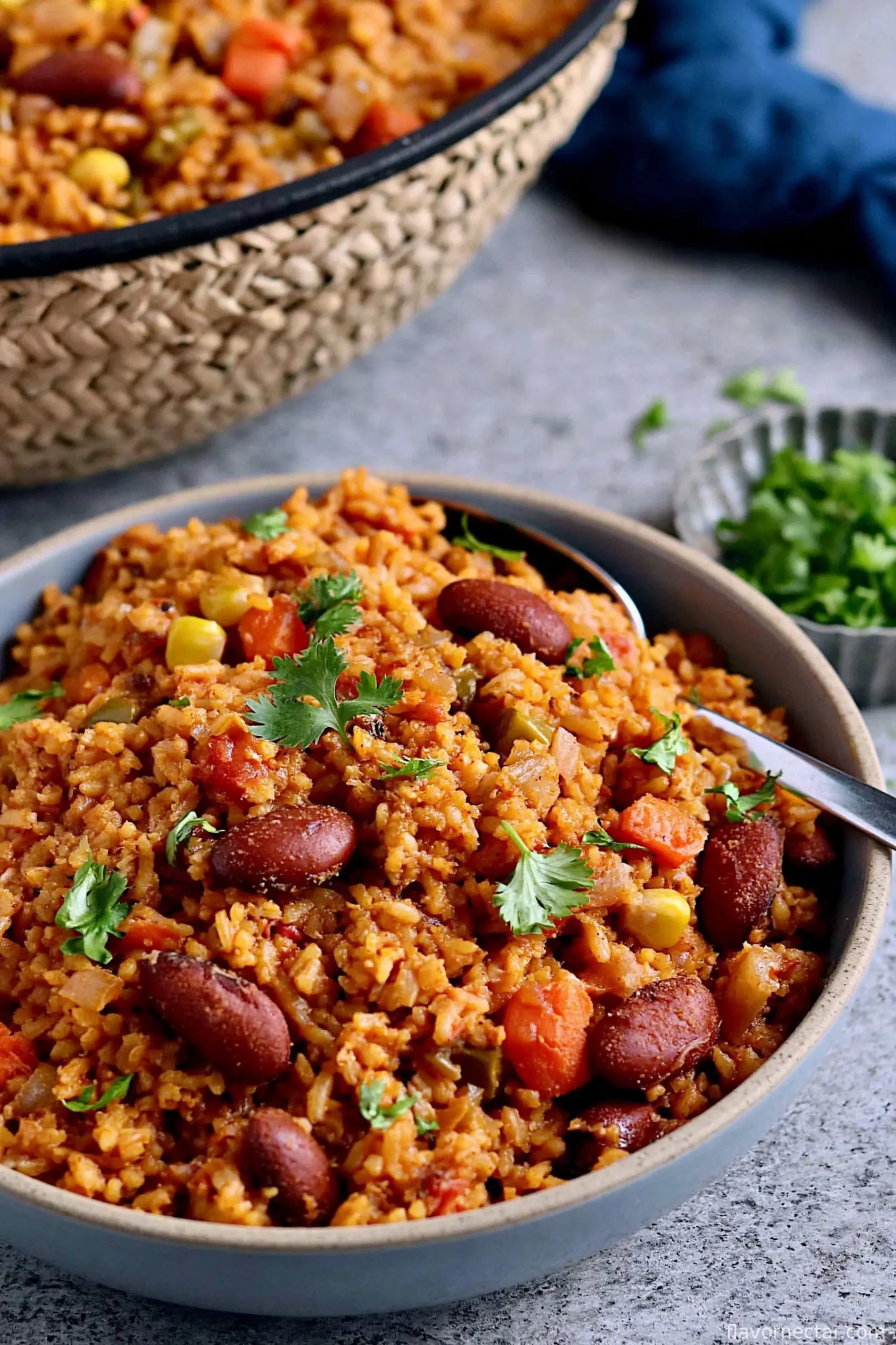 Spanish Rice And Beans | Easy Recipe