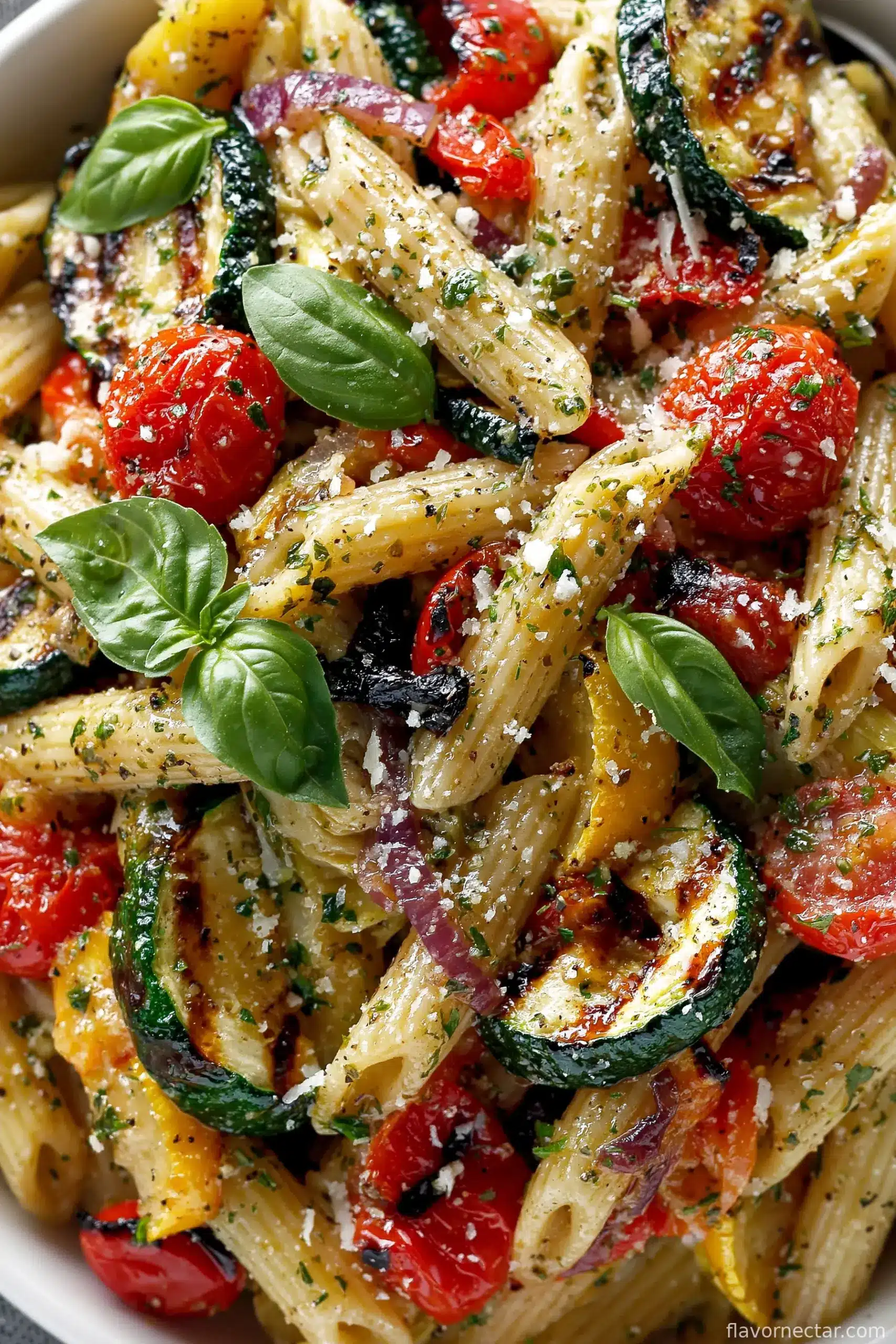 Tasty Roasted Vegetable Pasta Recipe