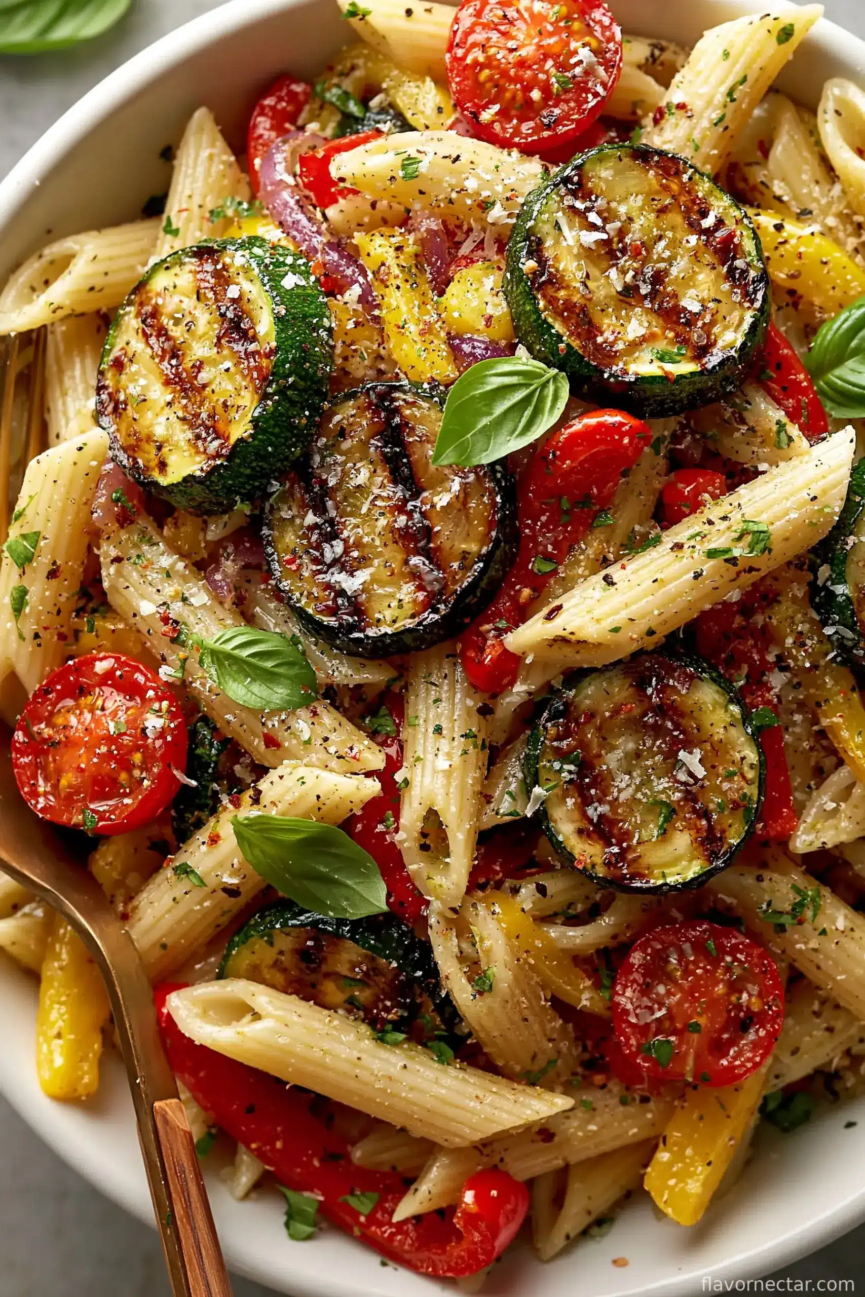 Tasty Roasted Vegetable Pasta Recipe