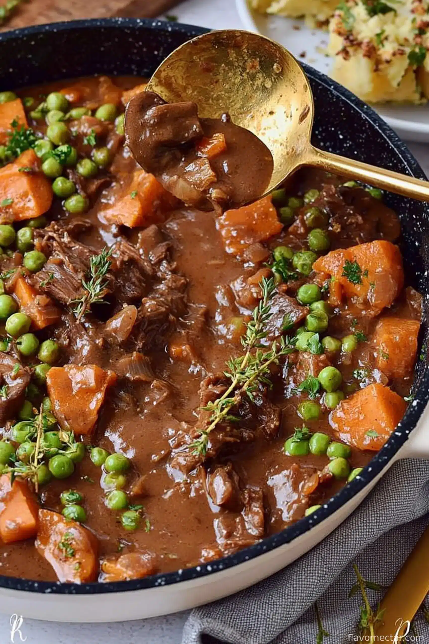 Vegan Mushroom Bourguignon (Easy Recipe)