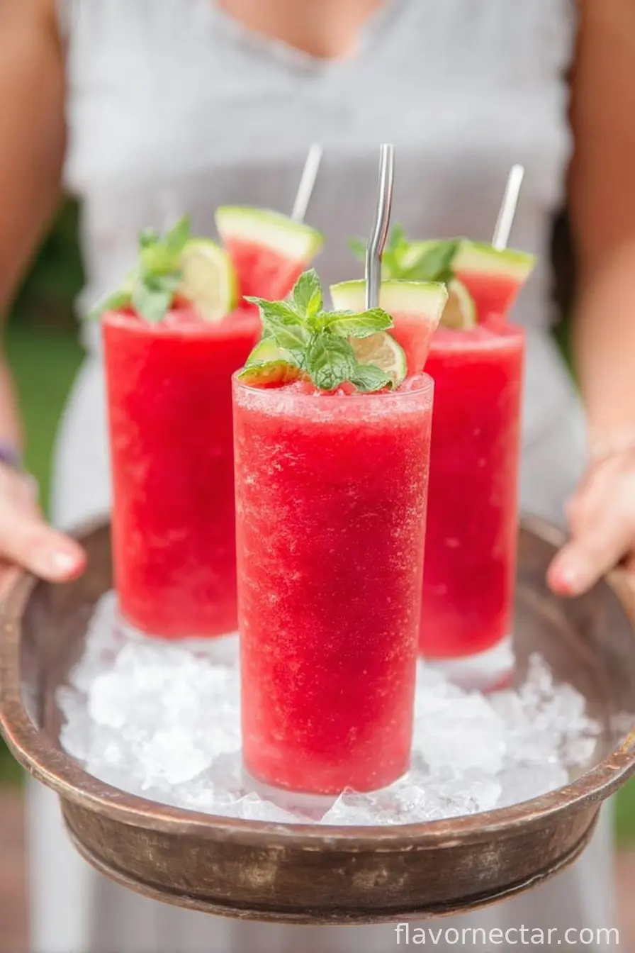 Watermelon Slushie Recipe