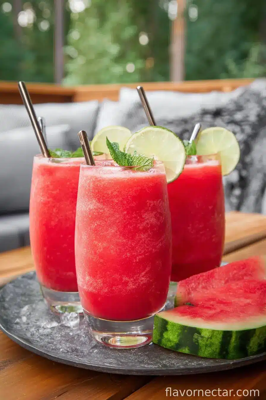 Watermelon Slushie Recipe