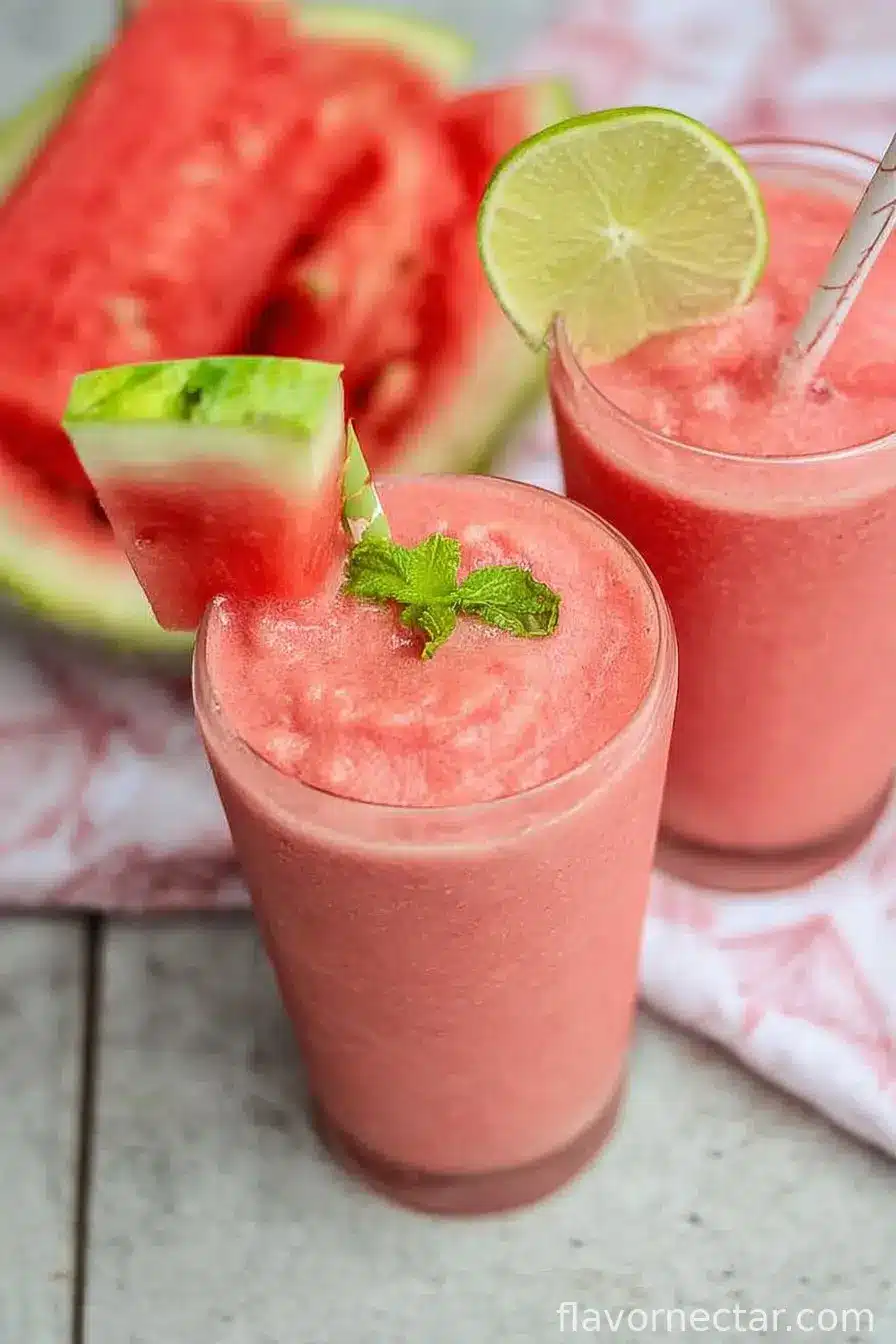 Watermelon Smoothie Recipe