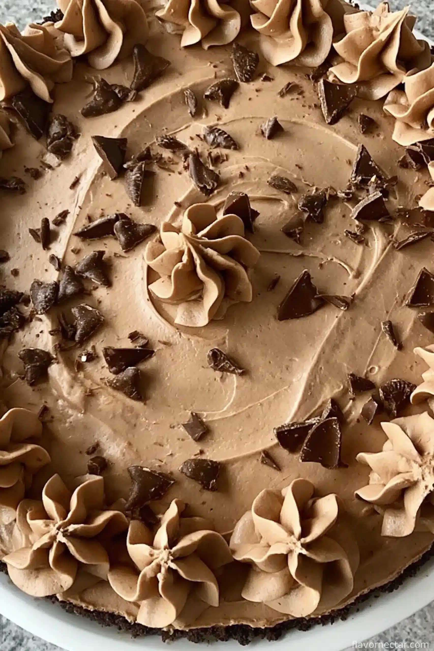 No Bake Nutella Pie