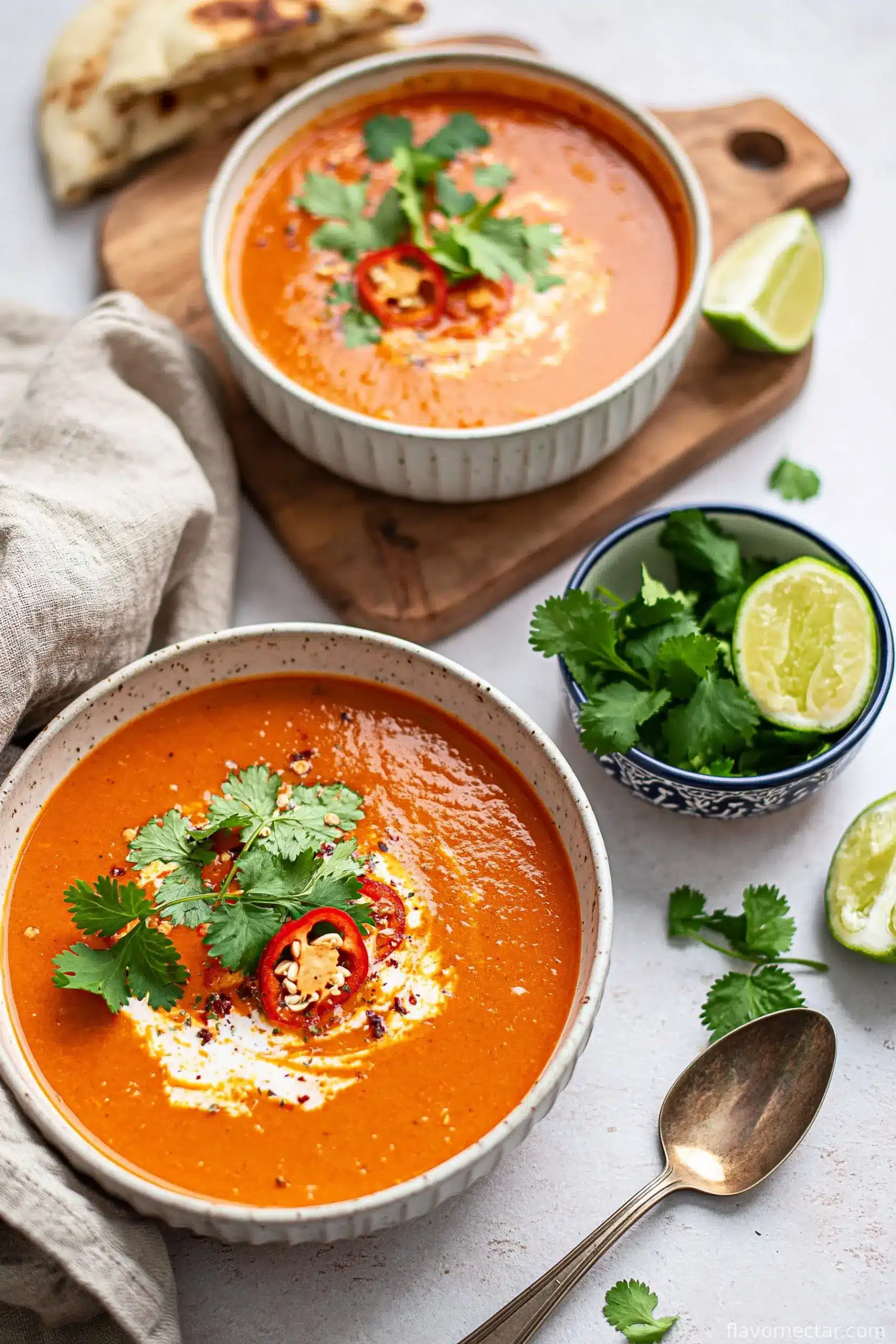 Thai Coconut Red Lentil Soup