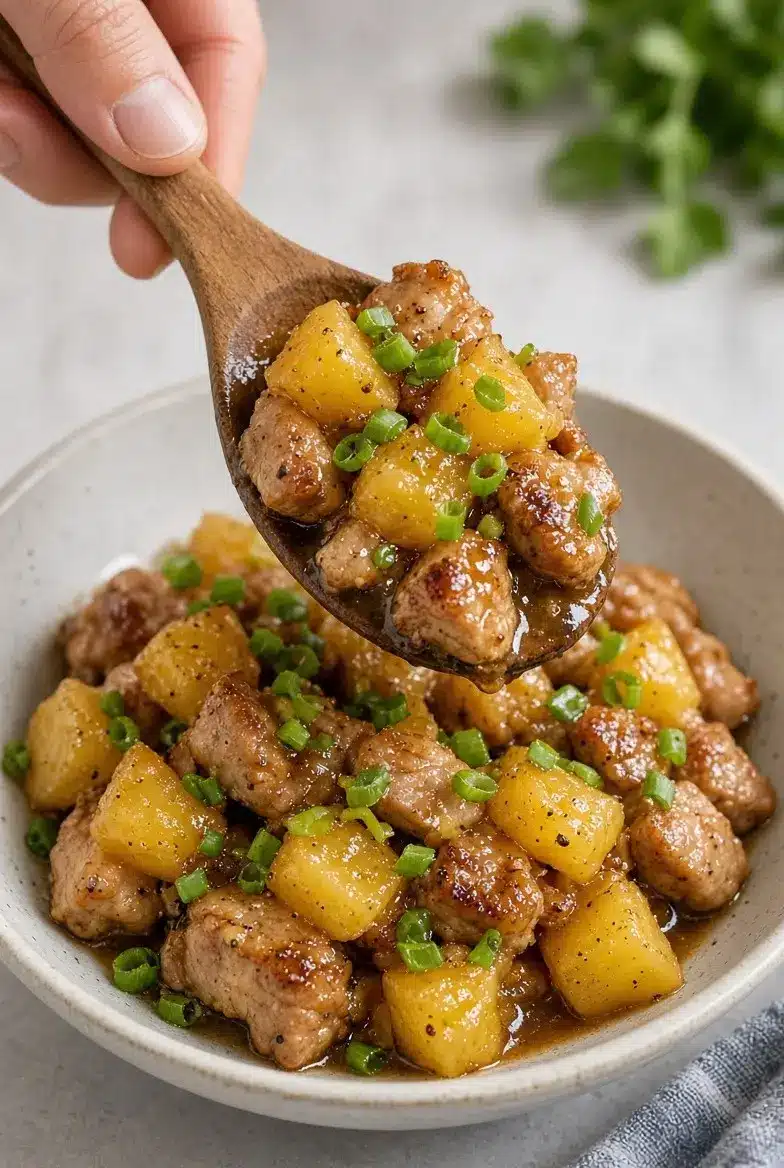 Crockpot Pineapple Pork